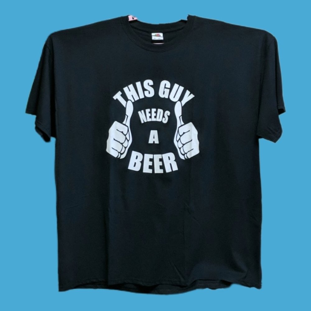 This Guy Needs a Beer T-Shirt